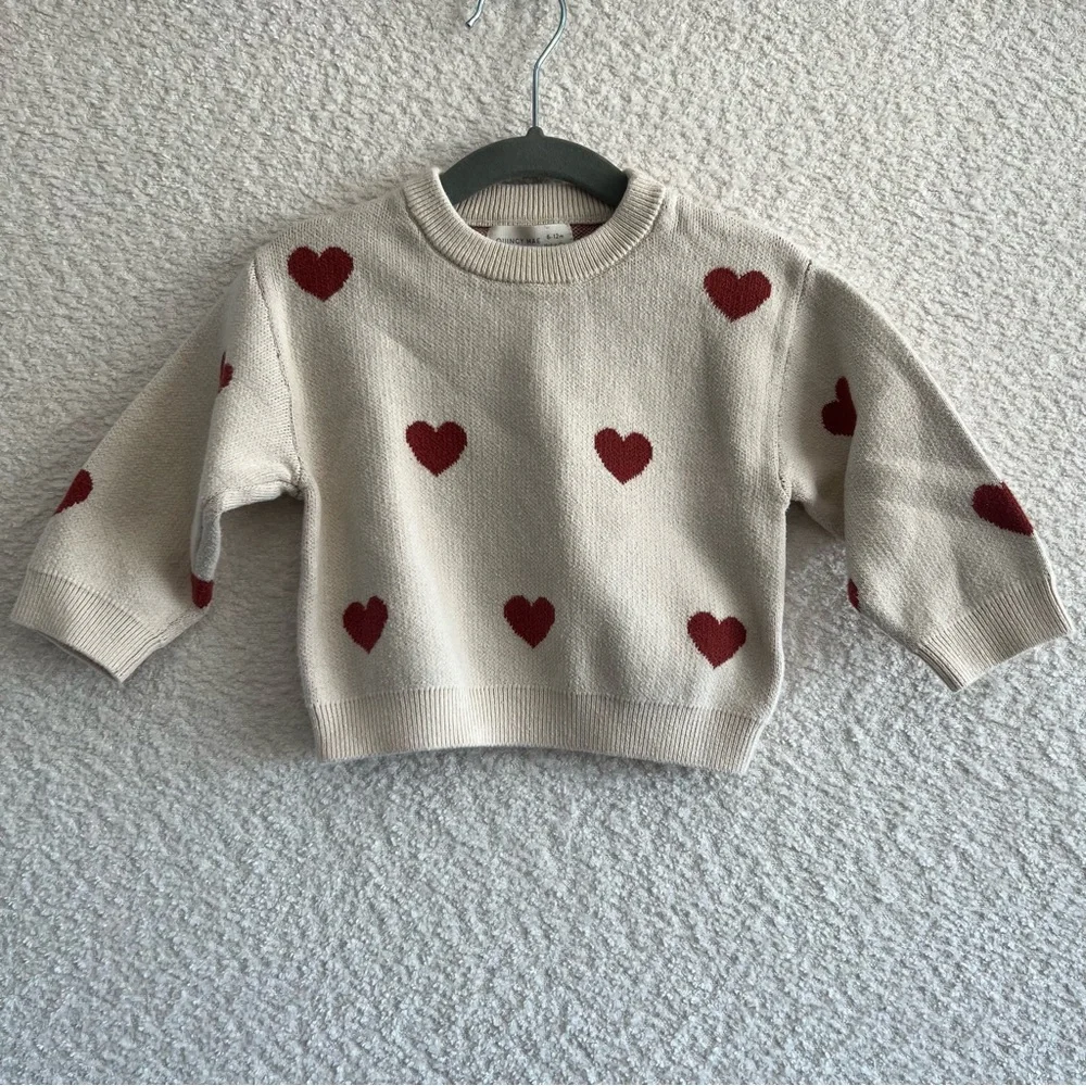 Quincy Mae Limited Edition Matching Set Baby Pullover & Pants Size‎ 6-12 Months - Picture 3 of 15